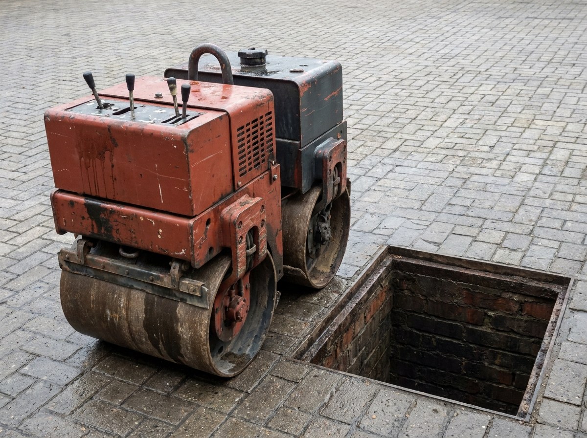 manhole roller set